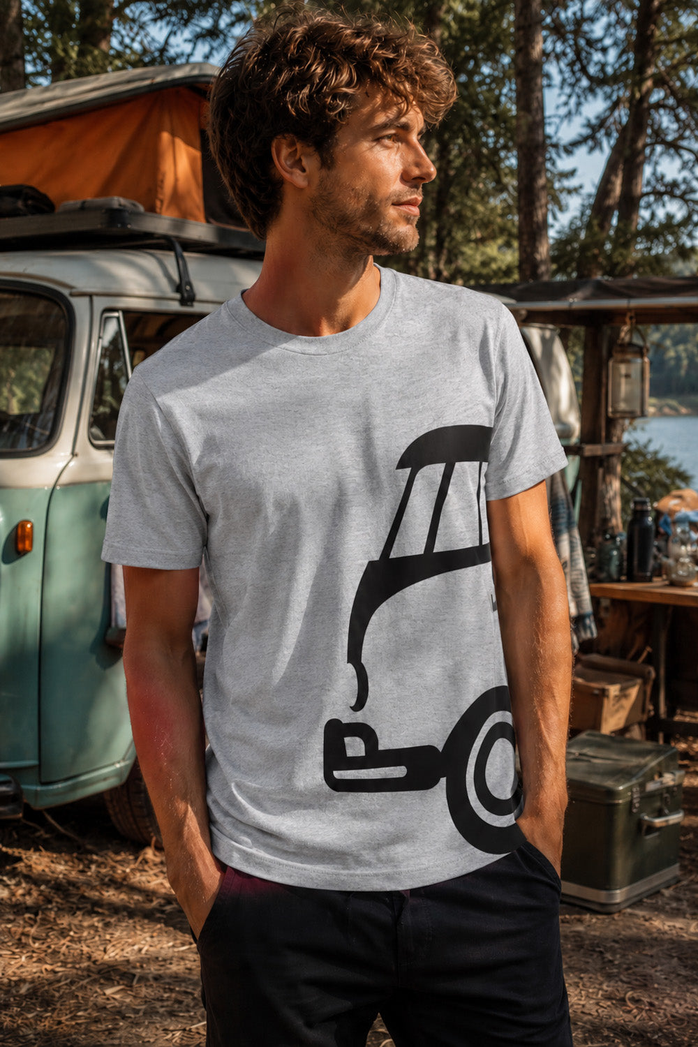 Halbeins - Herren T-Shirt