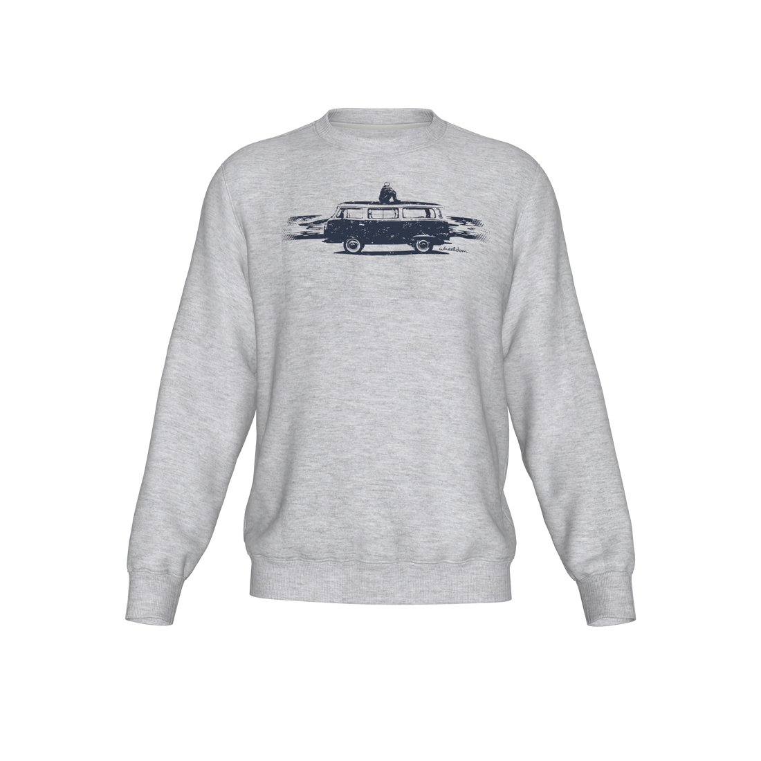 Momentmal Men Crew Neck - greymelange