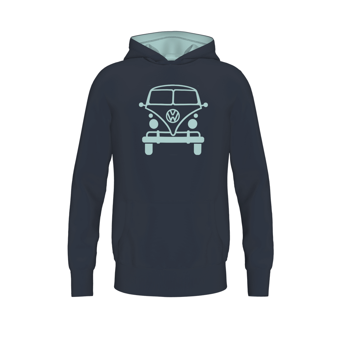 Mega Hooded Sweat - nightblue