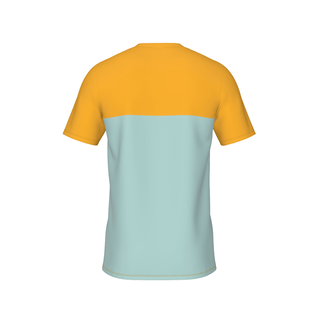 Abfahrt Kids T-Shirt  - turquoise-oldgold