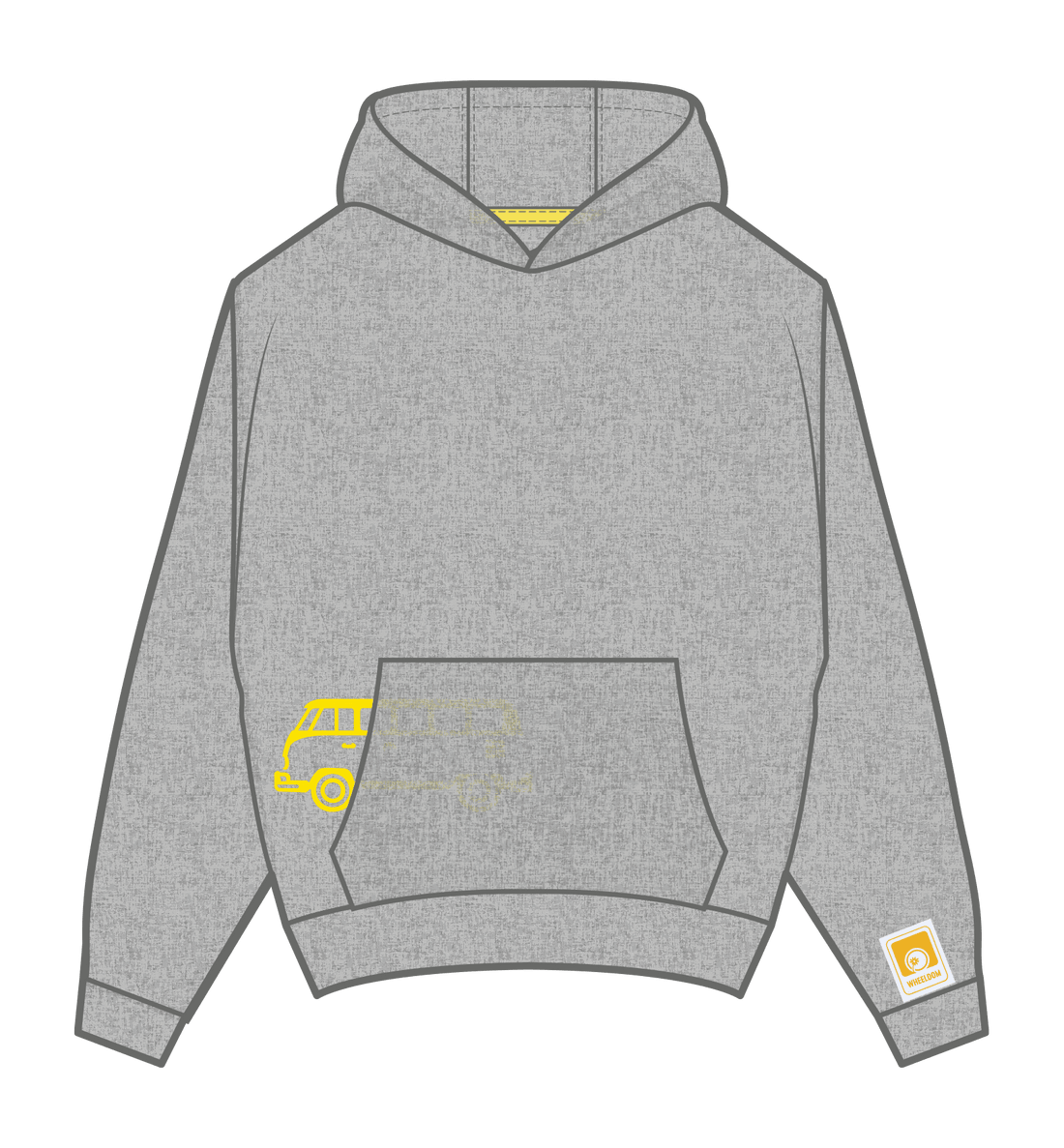 Linksabbiegen Women Hoodie - greymelange