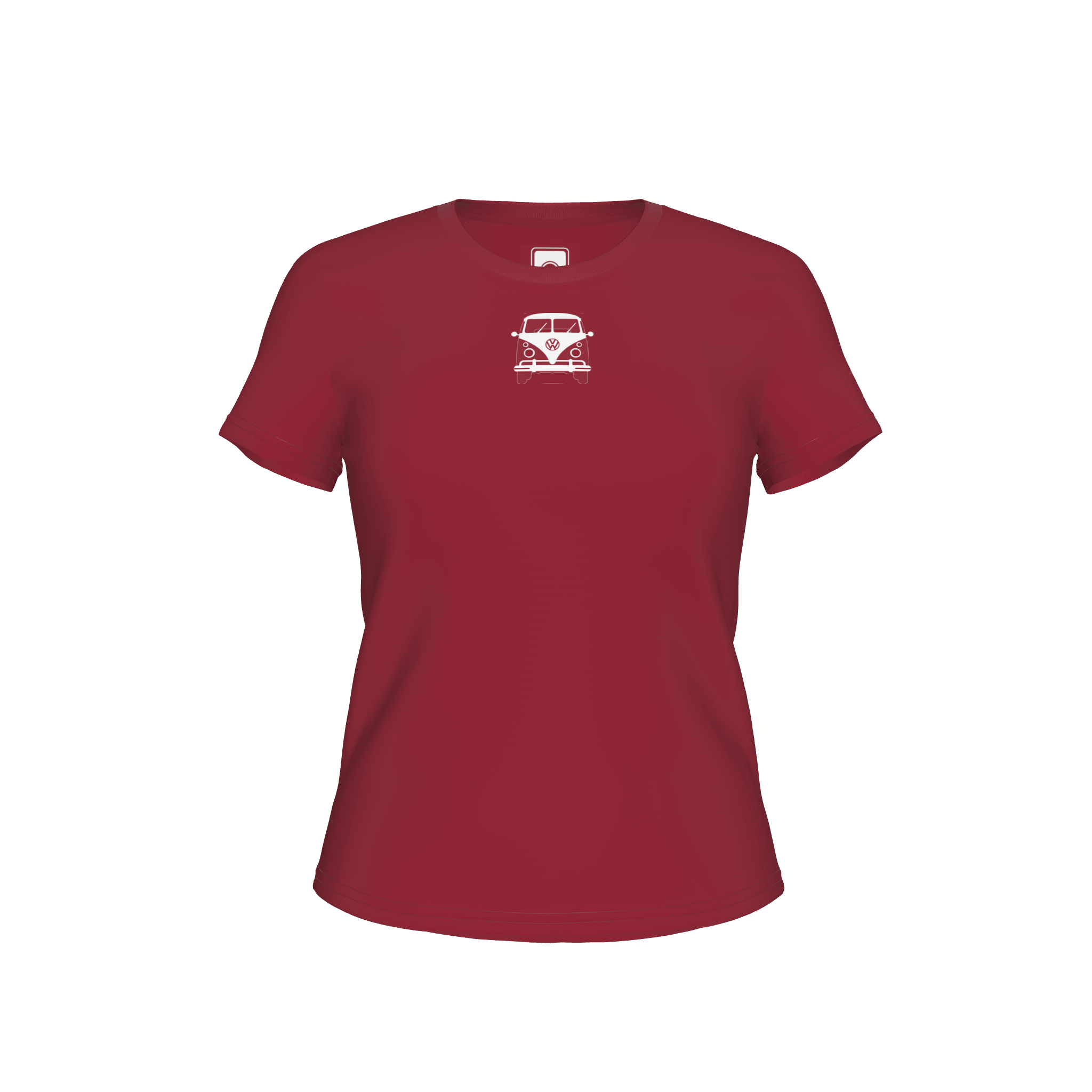 Bricks Women T-Shirt - darkred