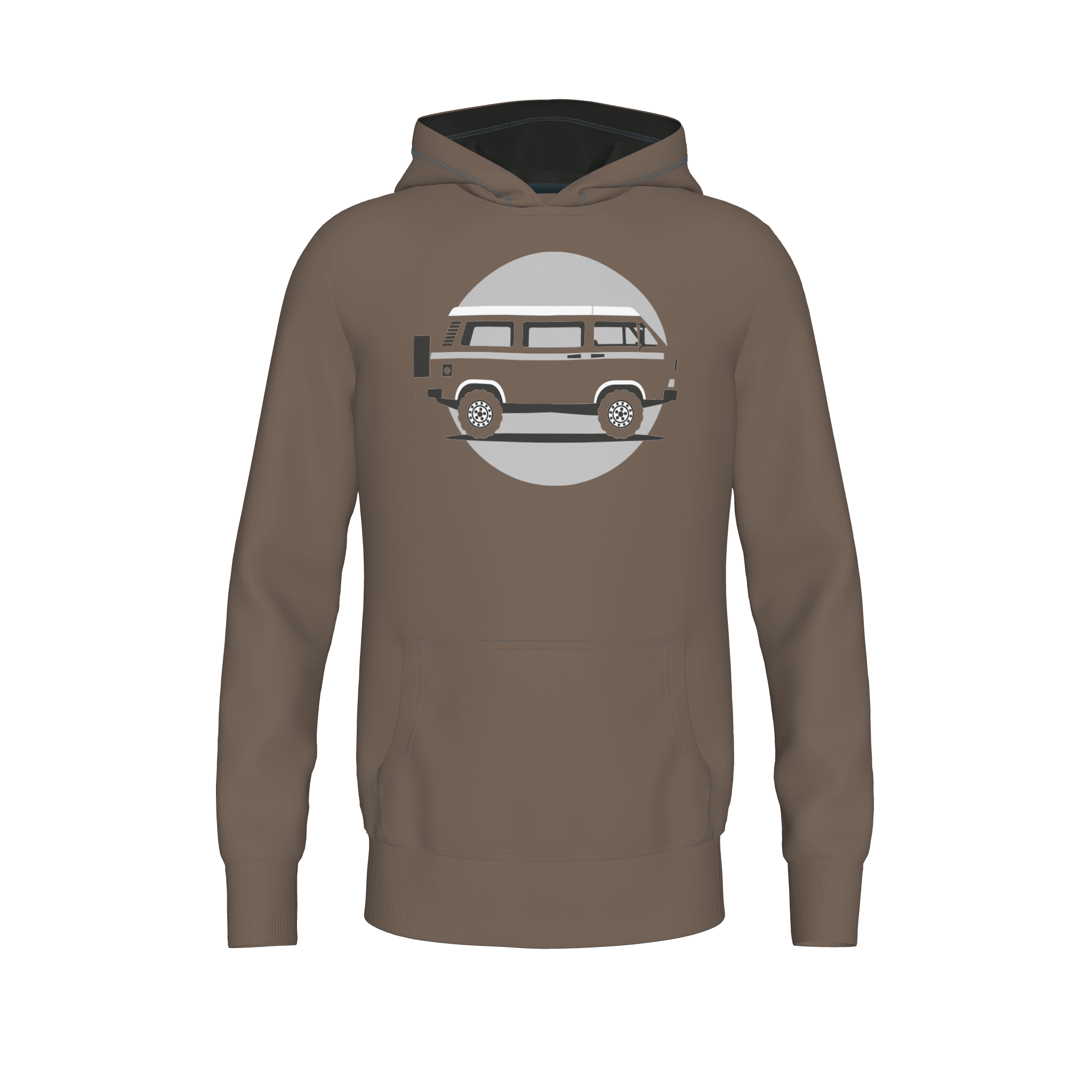 Synchro Men Hoodie - mud
