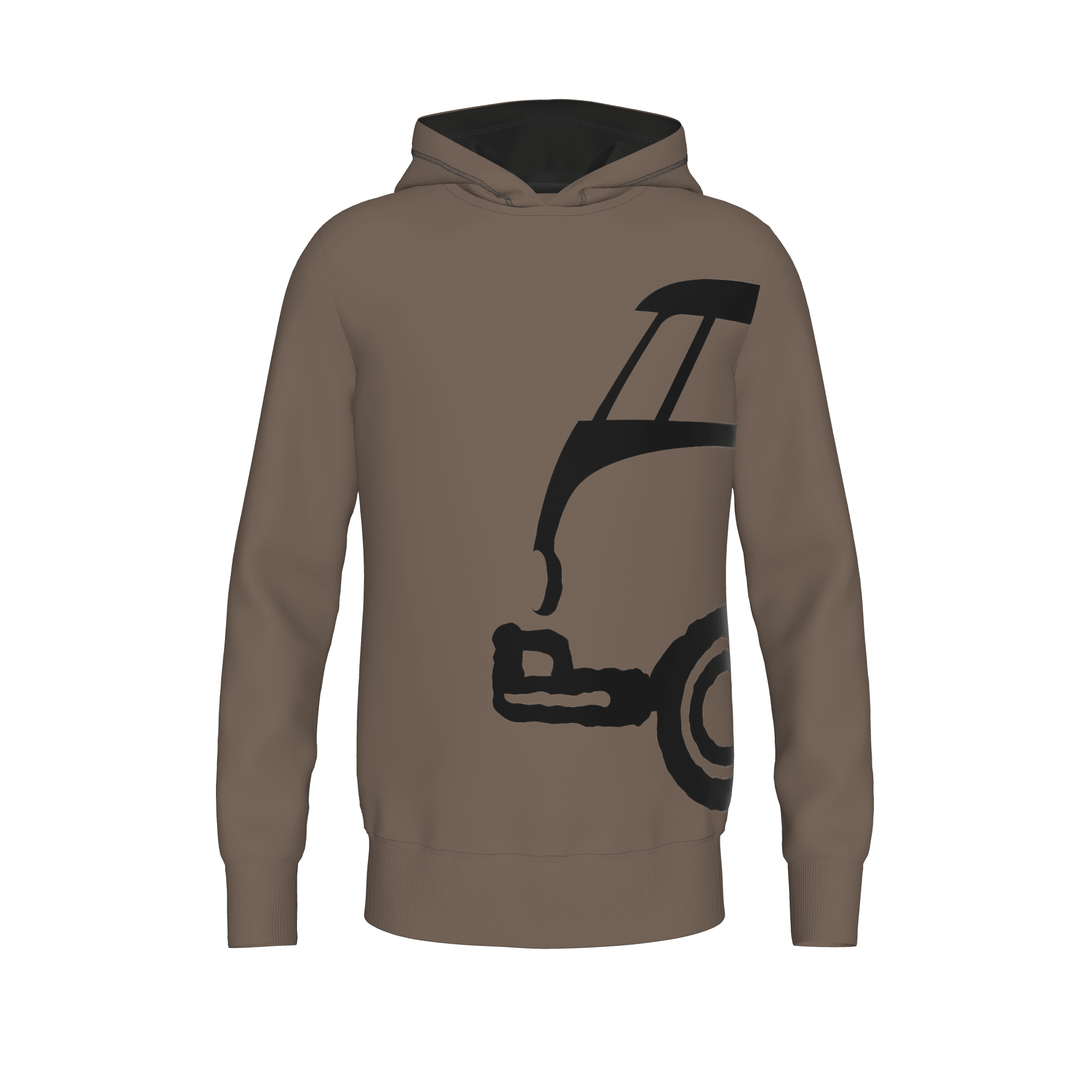 kingkong Men Hoodie - mud