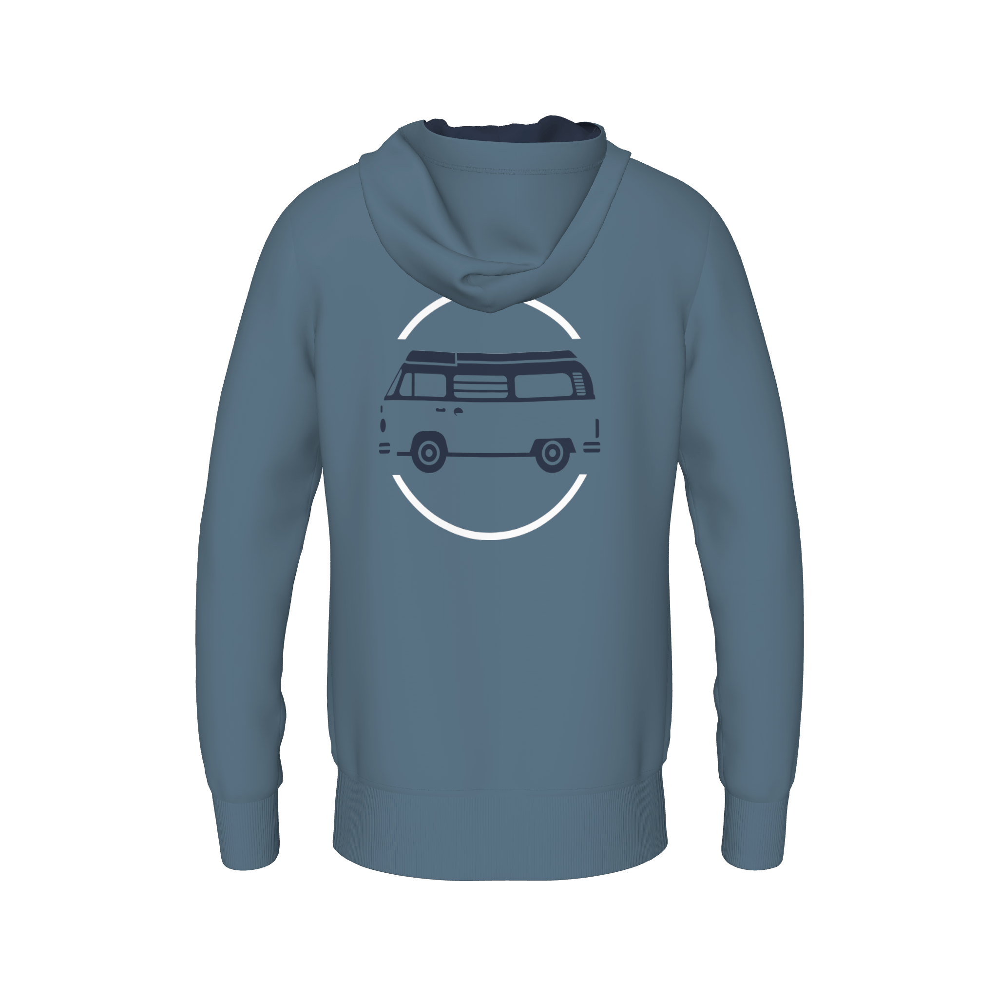 Jack Men Hoodie Jacke - bluegrey