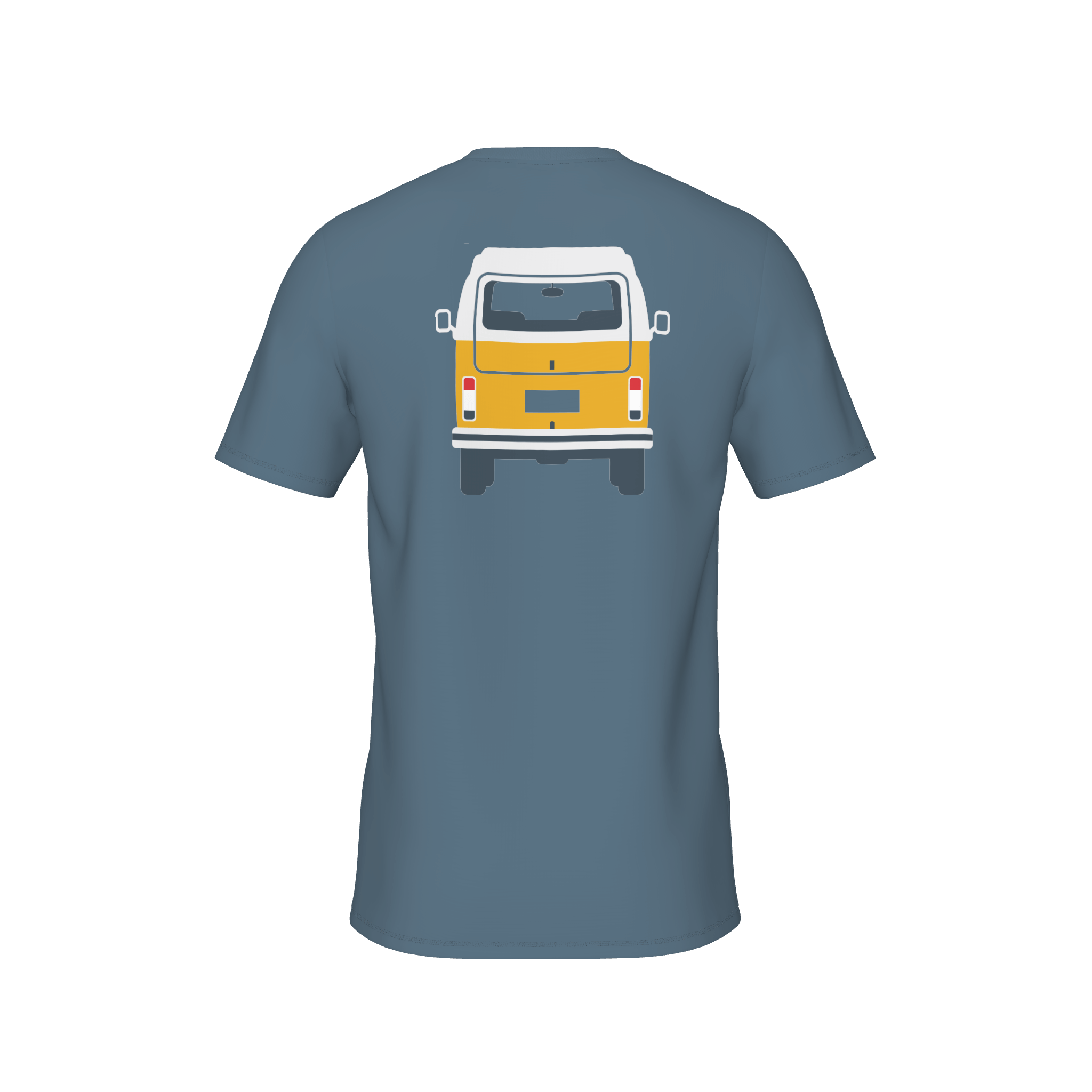 Baywindow - T-Shirt - bluegrey