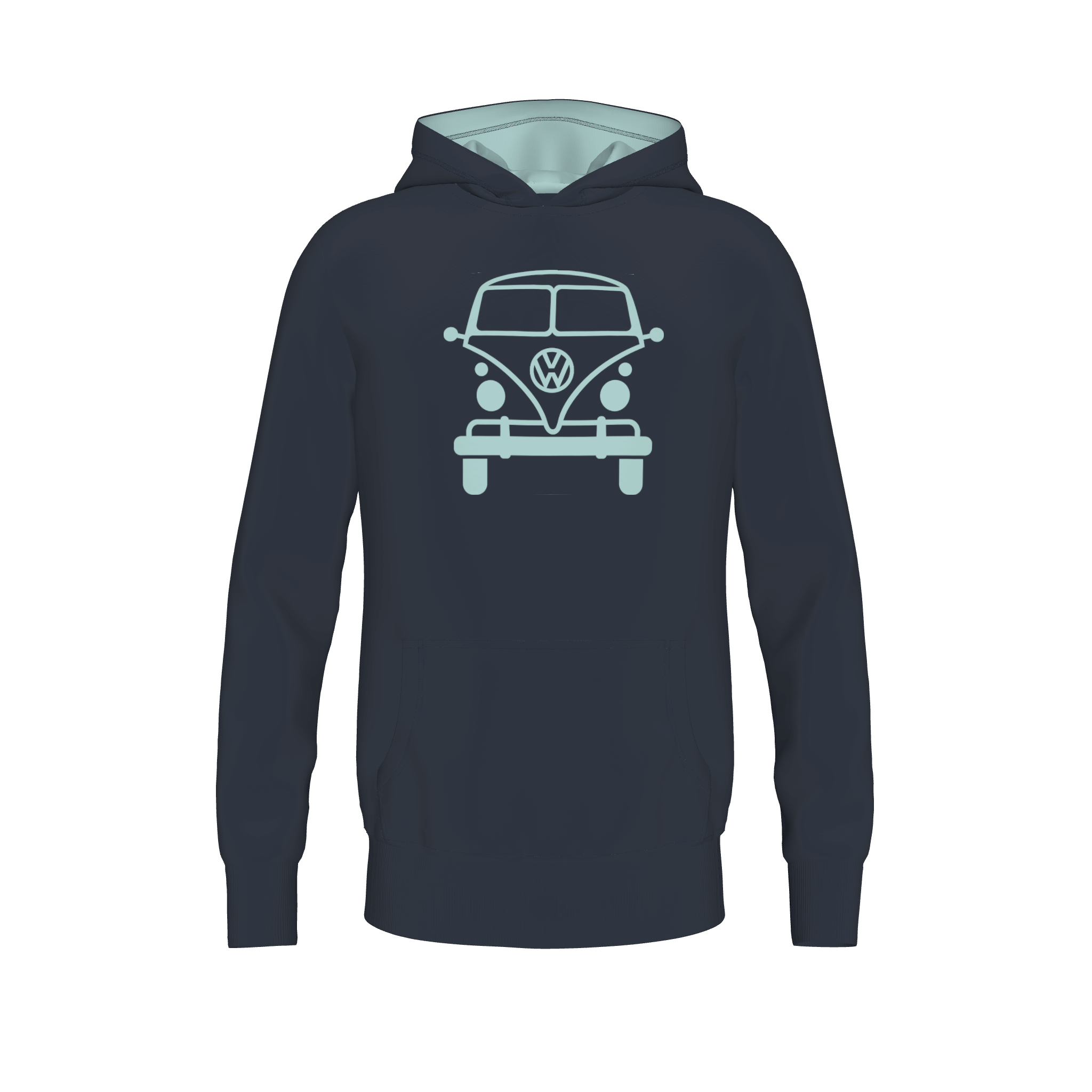 Mega Hooded Sweat - nightblue