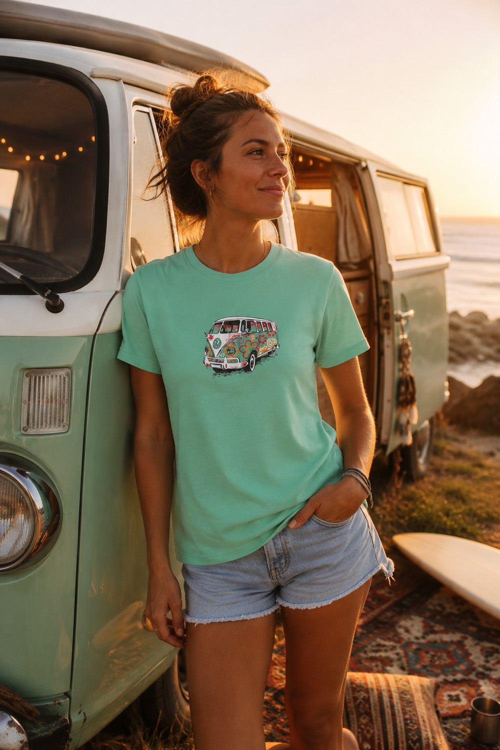 Blumenkraft - Damen T-Shirt