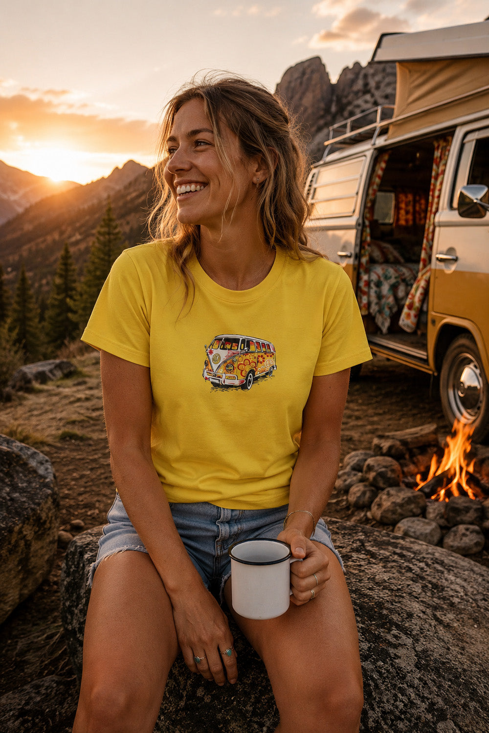 Blumenkraft - Damen T-Shirt