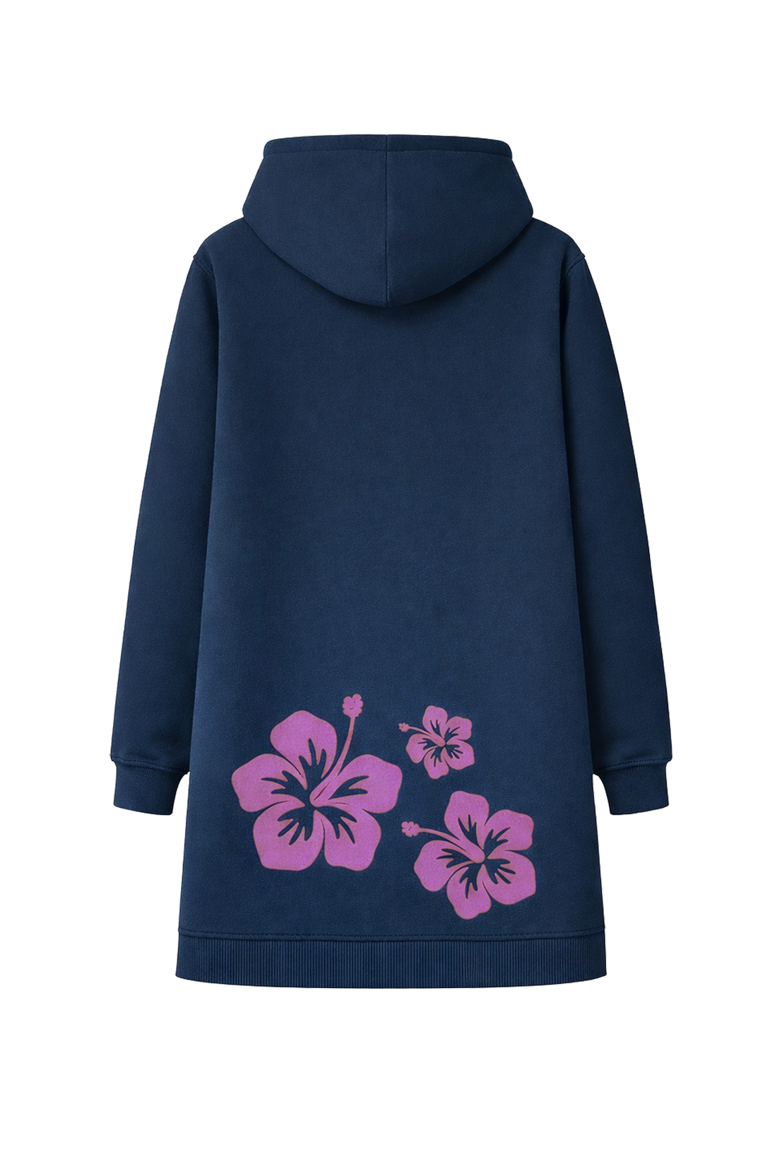 Muggelig Long Hooded Sweat - nightblue