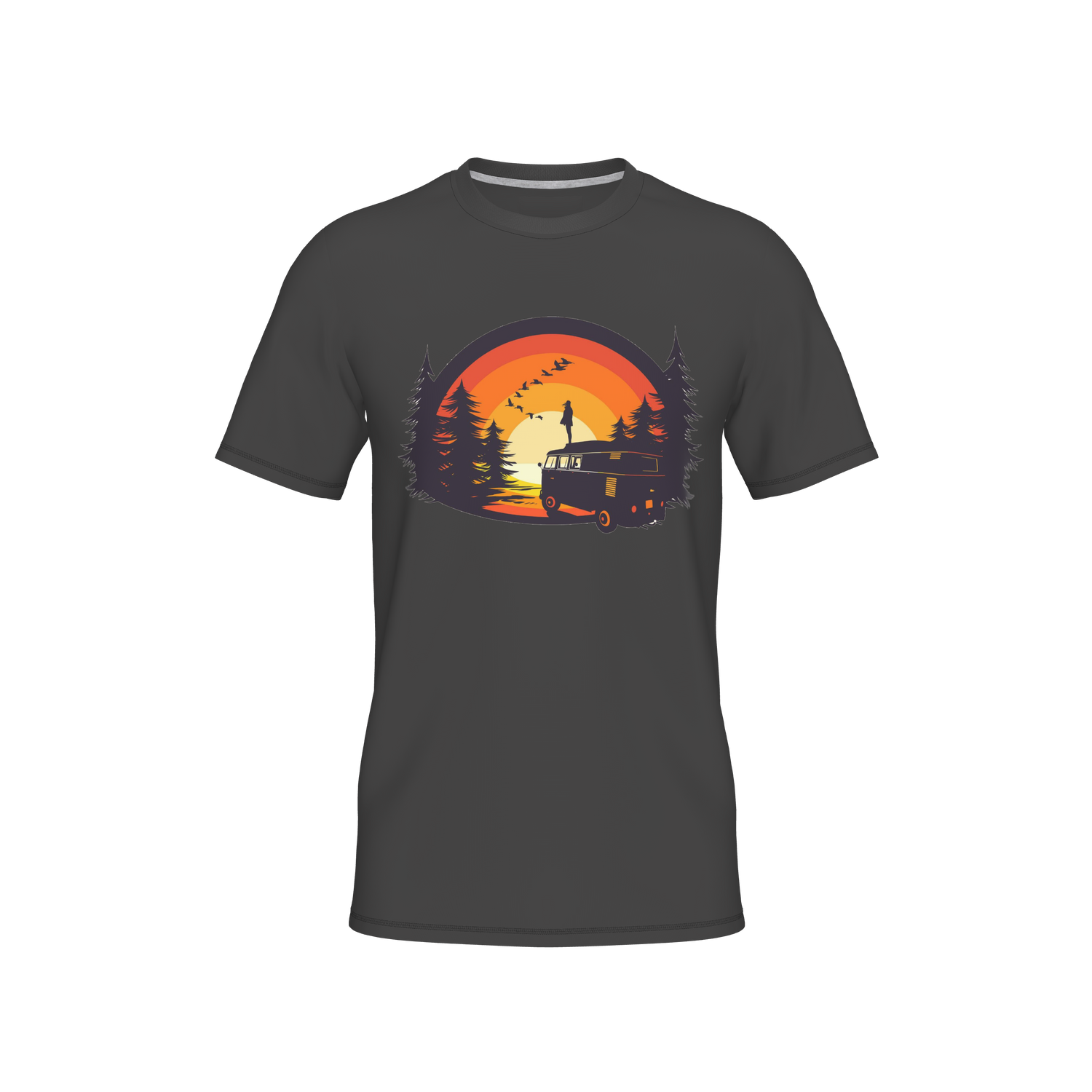 Sundowner T-Shirt  - wolfgrey