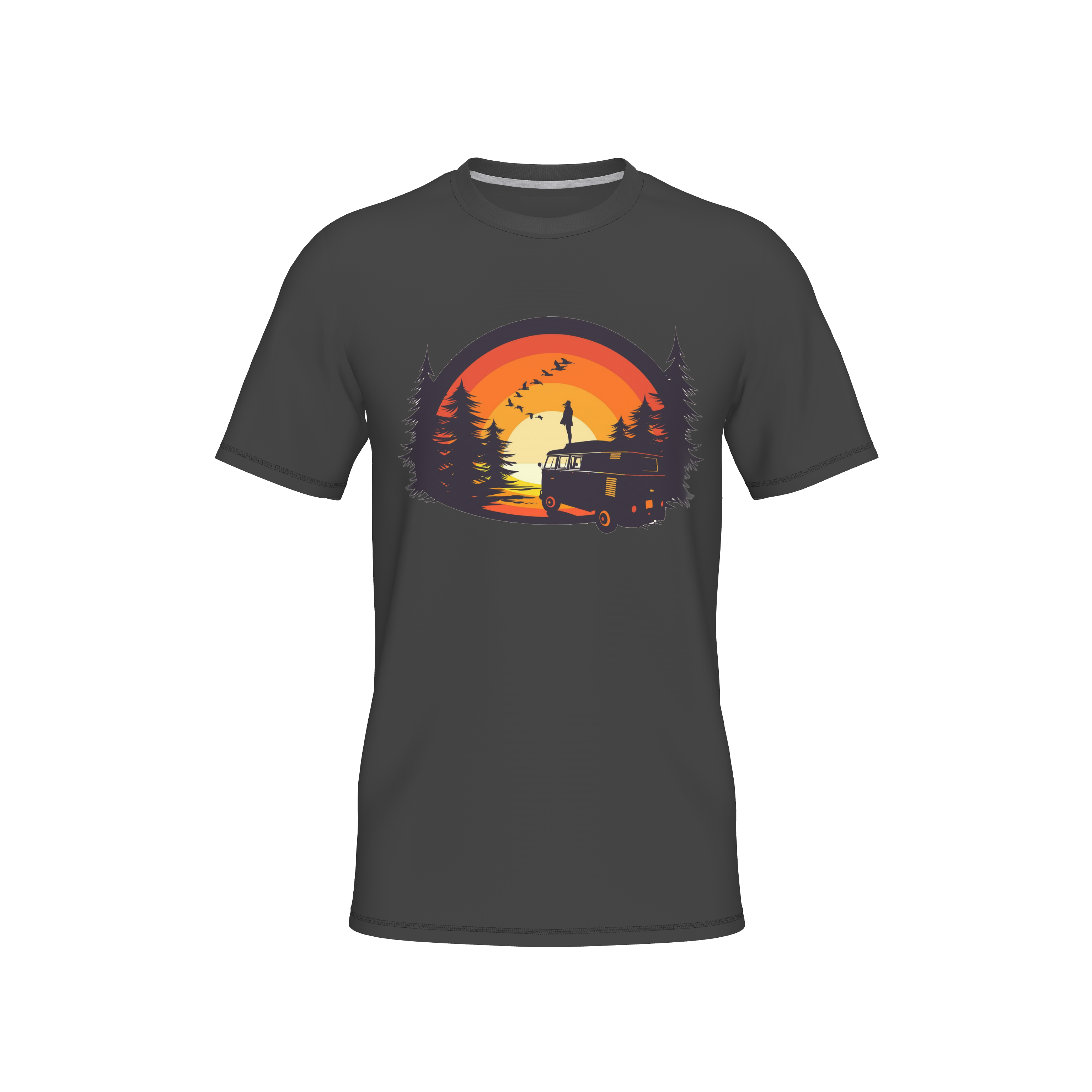 Sundowner T-Shirt  - wolfgrey