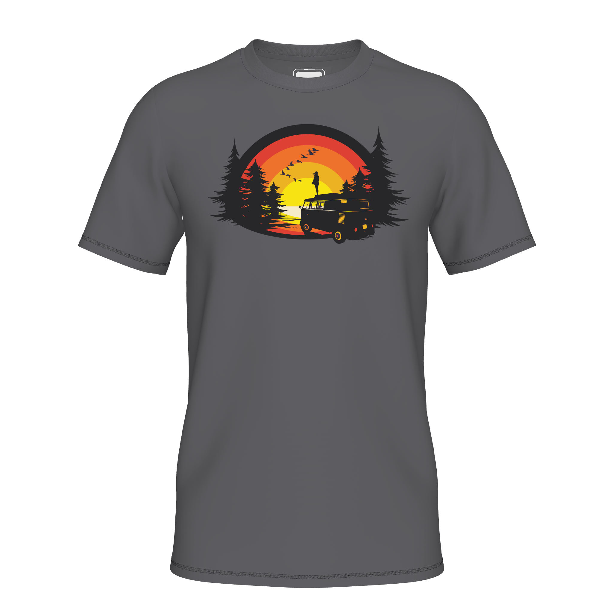 Sundowner T-Shirt  - wolfgrey