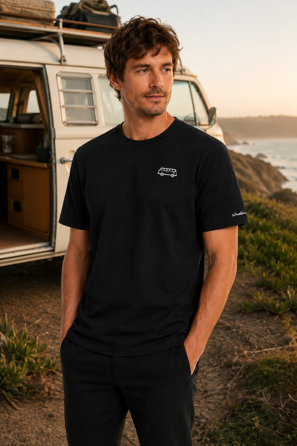 Passtimmer - Herren T-Shirt Black