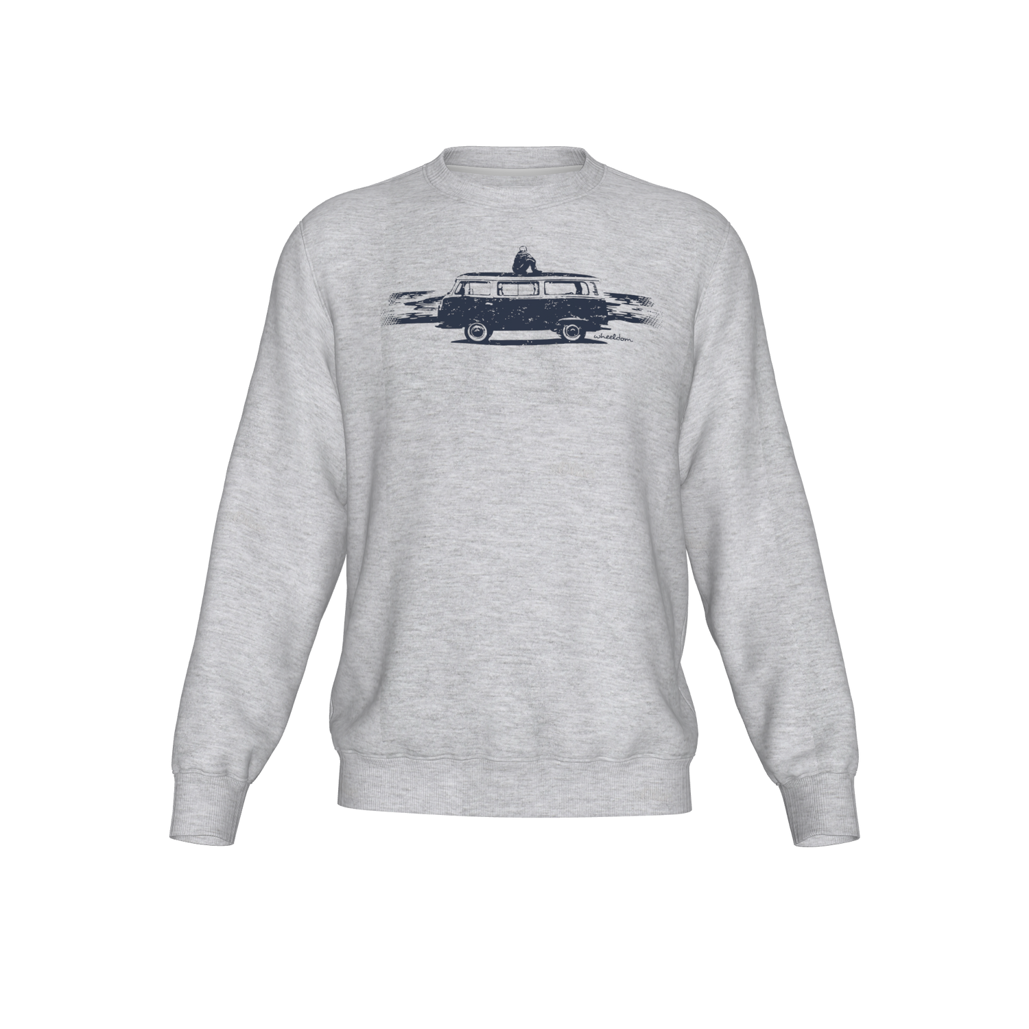 Momentmal Men Crew Neck - greymelange