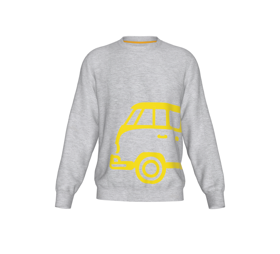 Big Buss Kids Crew Neck - greymelange