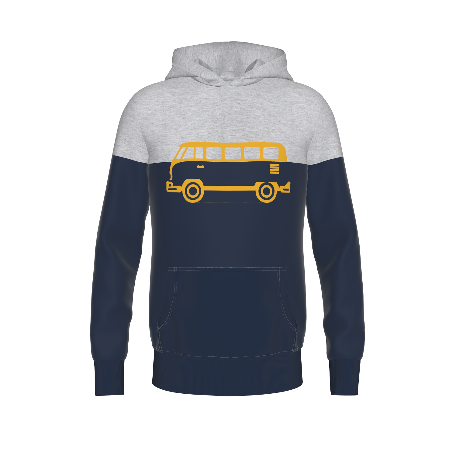 Lovelingsteil Unisex Hoodie - darknavy-greymelange