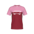 Abfahrt Kids T-Shirt - darkred-pink