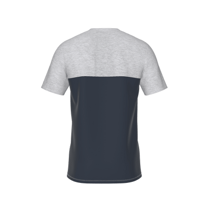 Abfahrt Kids T-Shirt - nightblue-grey