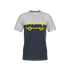 Abfahrt Kids T-Shirt - nightblue-grey
