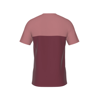 Abfahrt Kids T-Shirt - nightred-rose