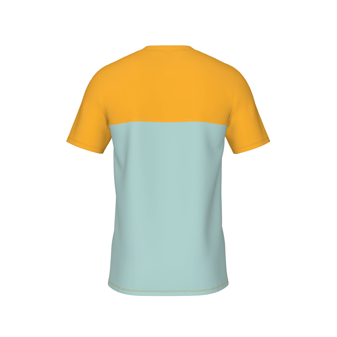Abfahrt Kids T-Shirt - turquoise-oldgold