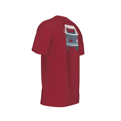 Baywindow - T-Shirt - darkred