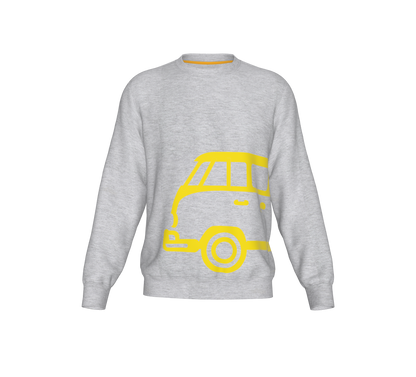 Big Buss Kids Crew Neck - greymelange