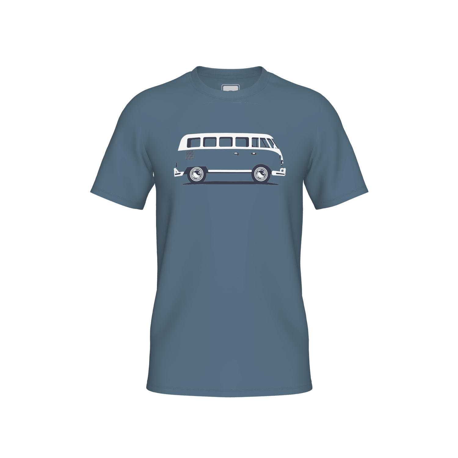 Big-T - T-Shirt - bluegrey