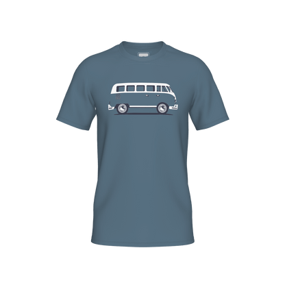 Big-T - T-Shirt - bluegrey