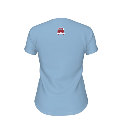 Bricks - T-Shirt Women - lightblue