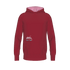Capuzino - Hooded Sweat Women - darkred