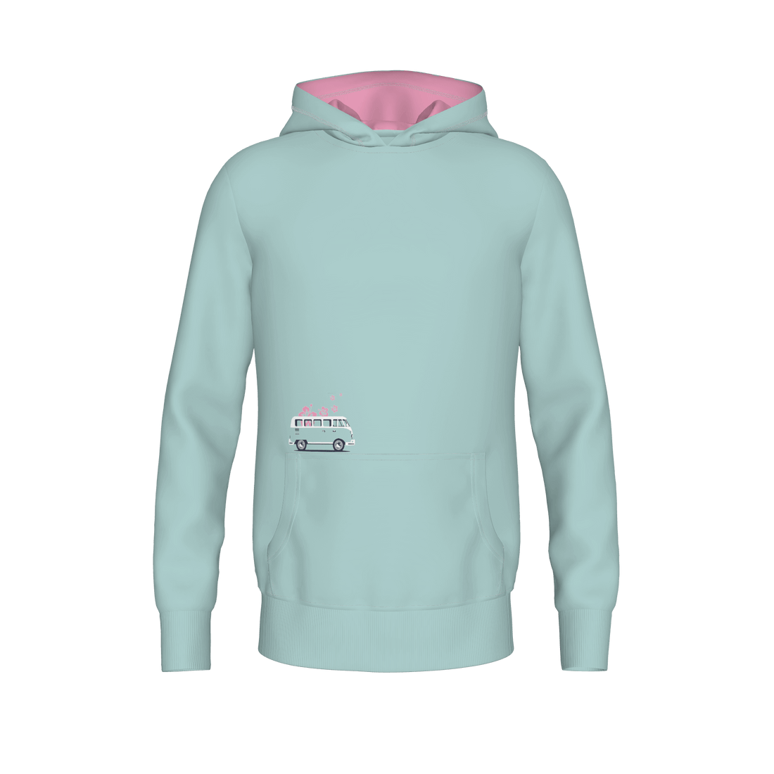 Capuzino - Hooded Sweat Women - turqouise