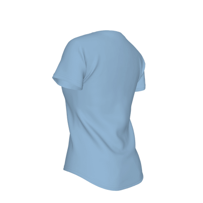Hibisbus - T-Shirt Women - lightblue