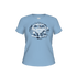 Hibisbus - T-Shirt Women - lightblue
