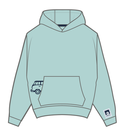Linksabbiegen Women Hoodie - turquoise