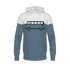 Lovelingsteil - Hooded Sweat - bluegrey-offwhite