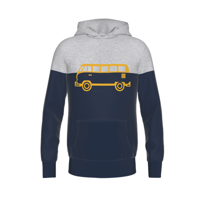 Lovelingsteil Unisex Hoodie - darknavy-greymelange