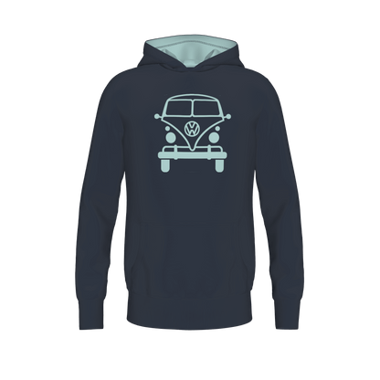 Mega Hooded Sweat - nightblue