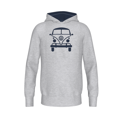Megamässig Kids Hoodie - greymelange