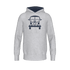 Megamässig Kids Hoodie - greymelange