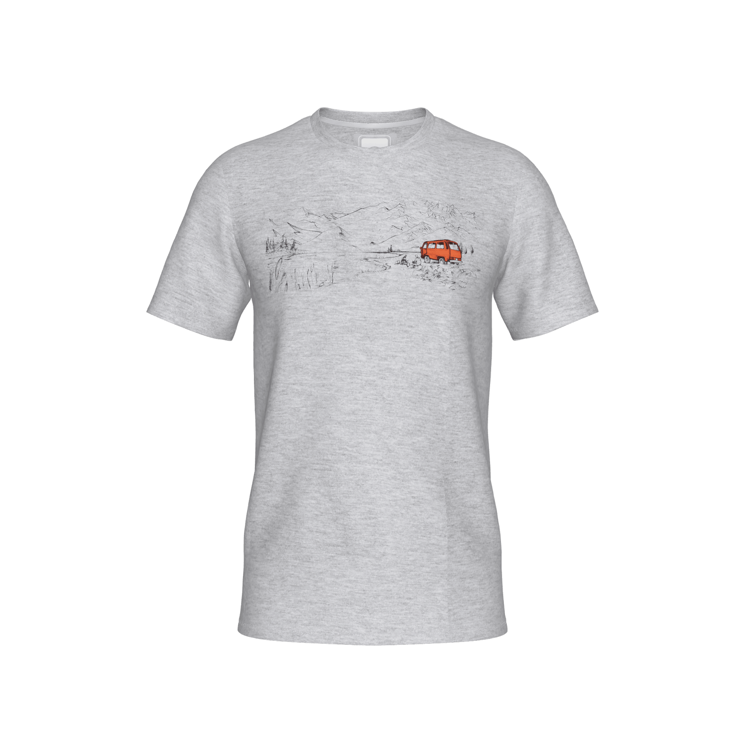 Seeyou - T-Shirt - greymelange