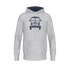 Tekone Men Hoodie - greymelange