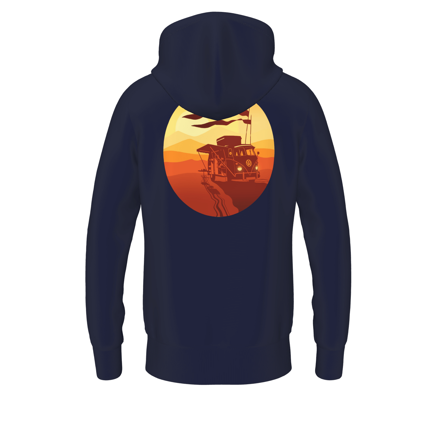 Teman Men Hoodie - darknavy