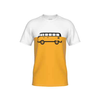 Träumweiter - T-Shirt - oldgold-offwhite
