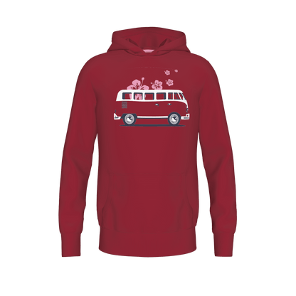 Tschörnie - Hooded Sweat Kids - darkred