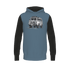 "Vanatiker" (bluegrey) - Hoodie mit VW Bulli Lizenz