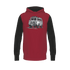 "Vanatiker" (darkred) - Hoodie mit VW Bulli Lizenz