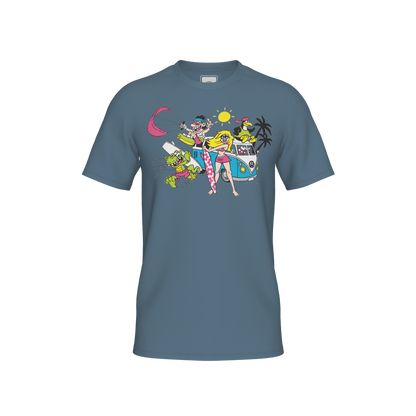 Vangoch - T-Shirt - bluegrey