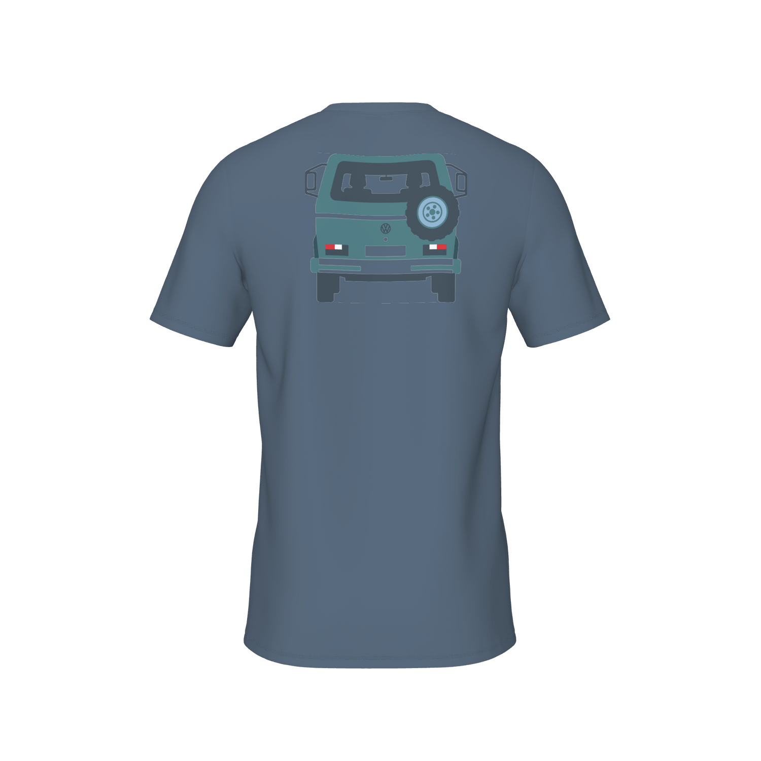 VoBuhiBu - T-Shirt - bluegrey